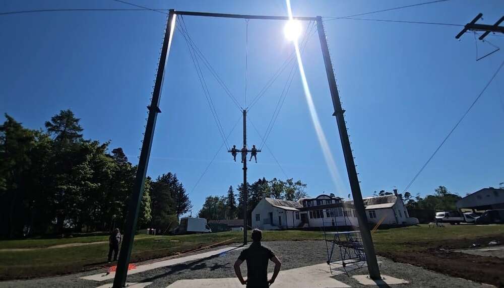 Celebrating 100 Years of Auchengillan with launch of new high ropes course