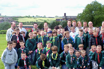 South East District Cubs at Loudon Castle