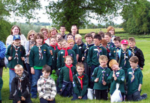 South East District Cubs at Loudon Castle