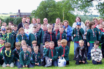 South East District Cubs at Loudon Castle